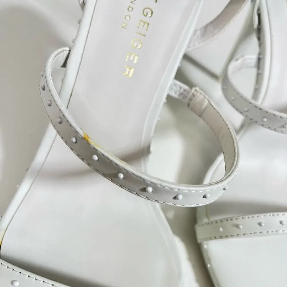 KURT GEIGER LONDON Portia Drench Stud‎ Embellished Strappy Sandals